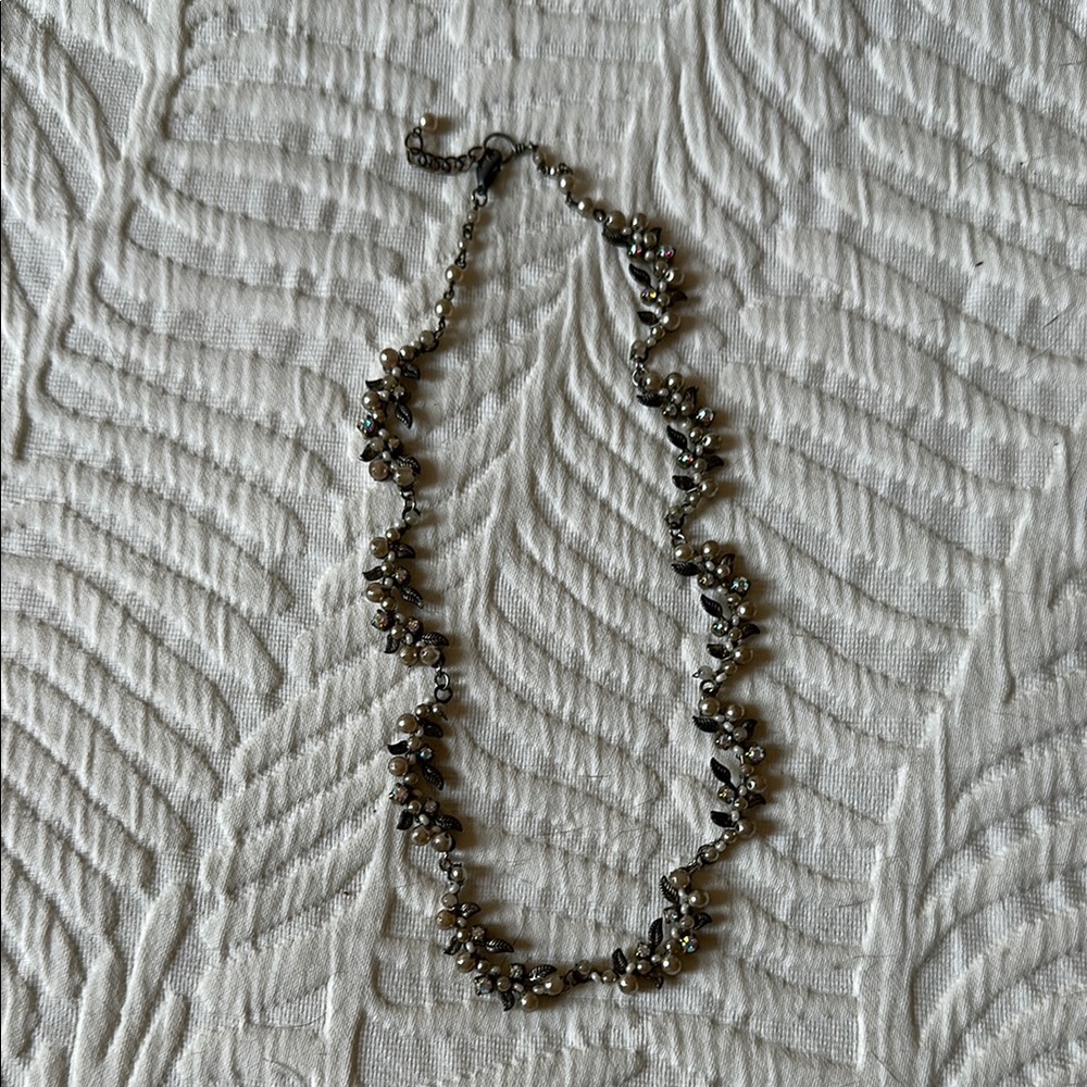 Rustic Artsy Sparkle Necklace
